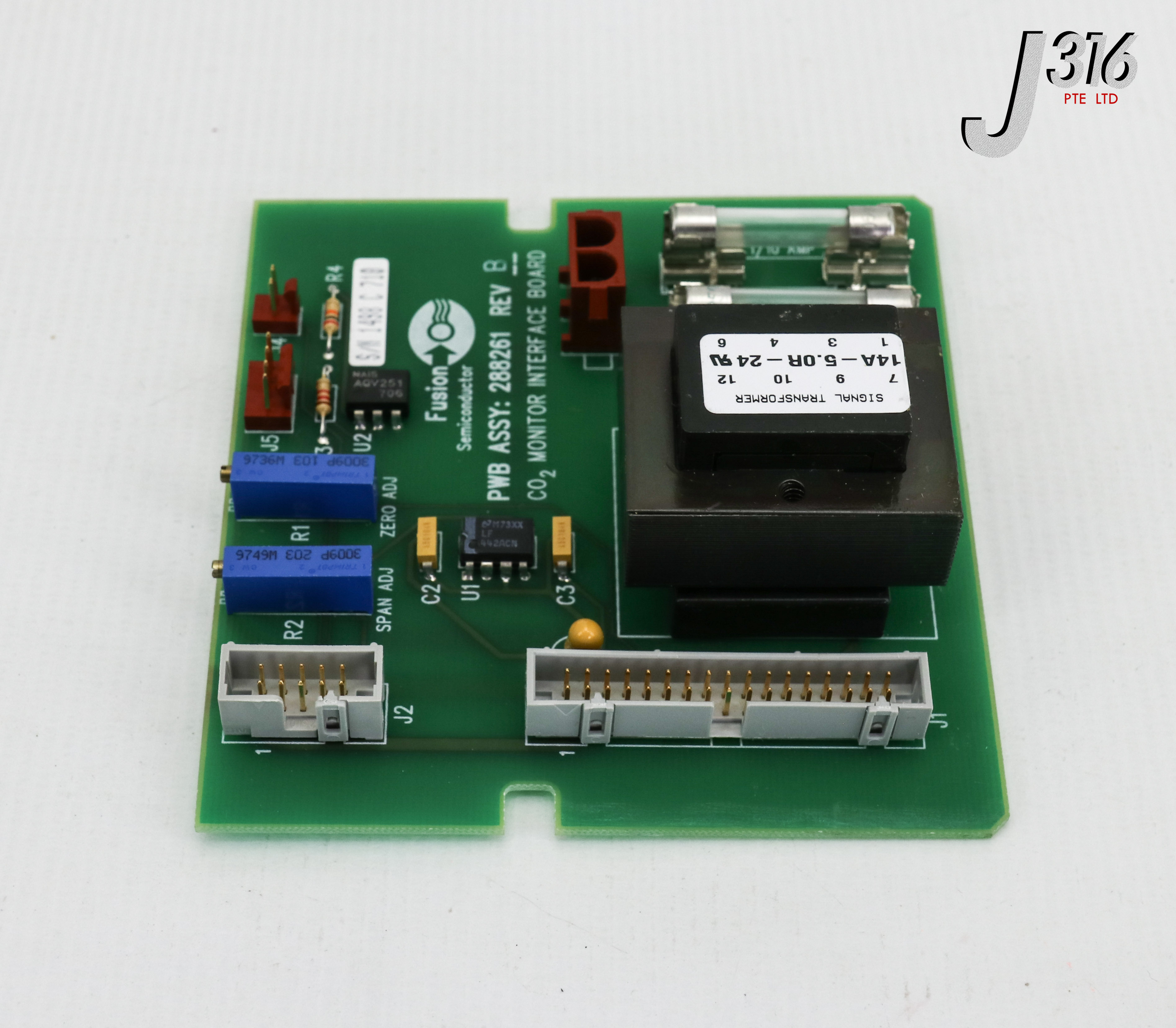 23971 FUSION SEMICONDUCTOR PCB, CO2 MONITOR INTERFACE BOARD, 28851